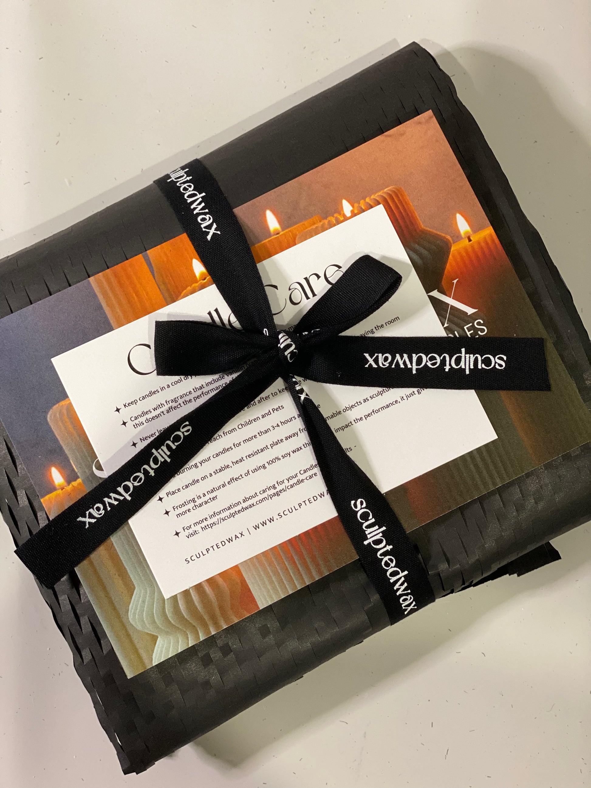 Candle Packaging | Candle Gift Set | candle gift wrapping