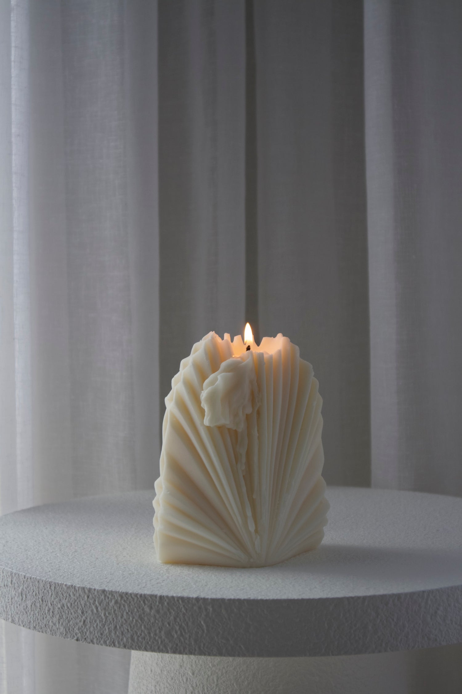 Palm Shaped Candle | eco friendly soy candles | non toxic candles shaped candles