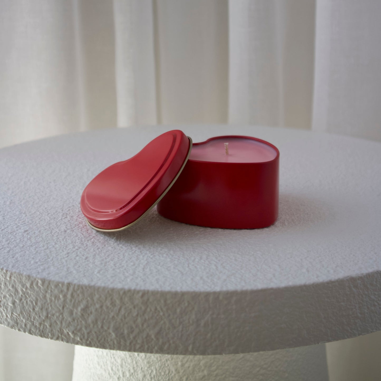 pink love heart candle | strawberries and champagne | cherry blossom sangria | limited edition candle