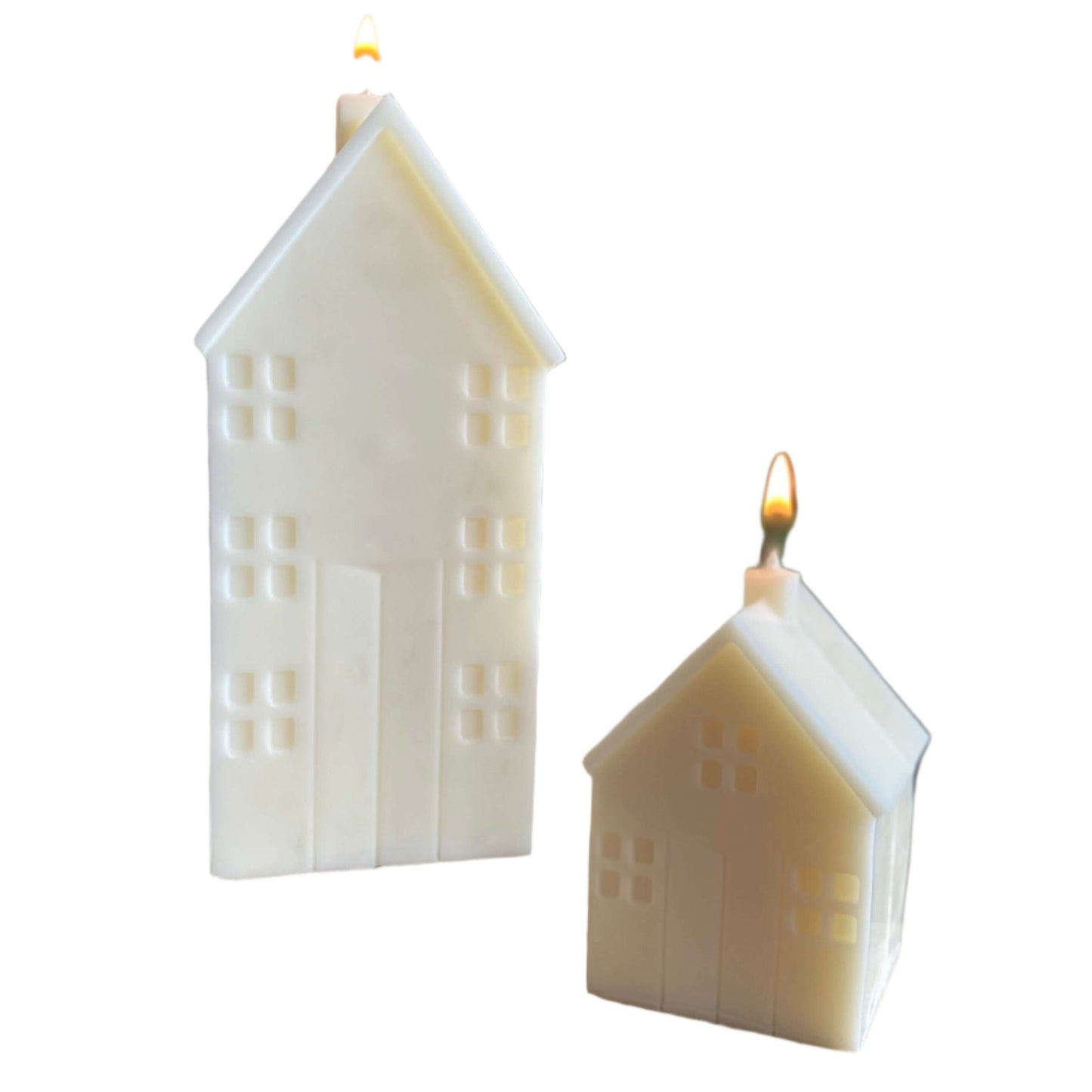 Christmas village cottage house set | Christmas Candles Australia