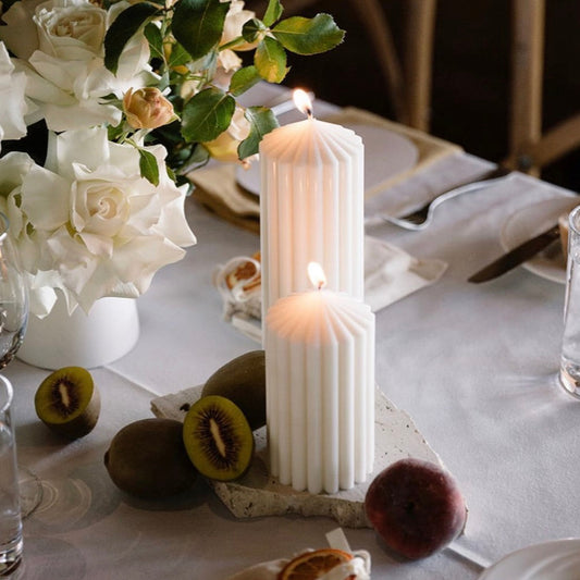 Pillar Candles | Large Pillar | Wedding Candles in Bulk | Bulk Candles For Weddings Packages | Bulk Candle Package