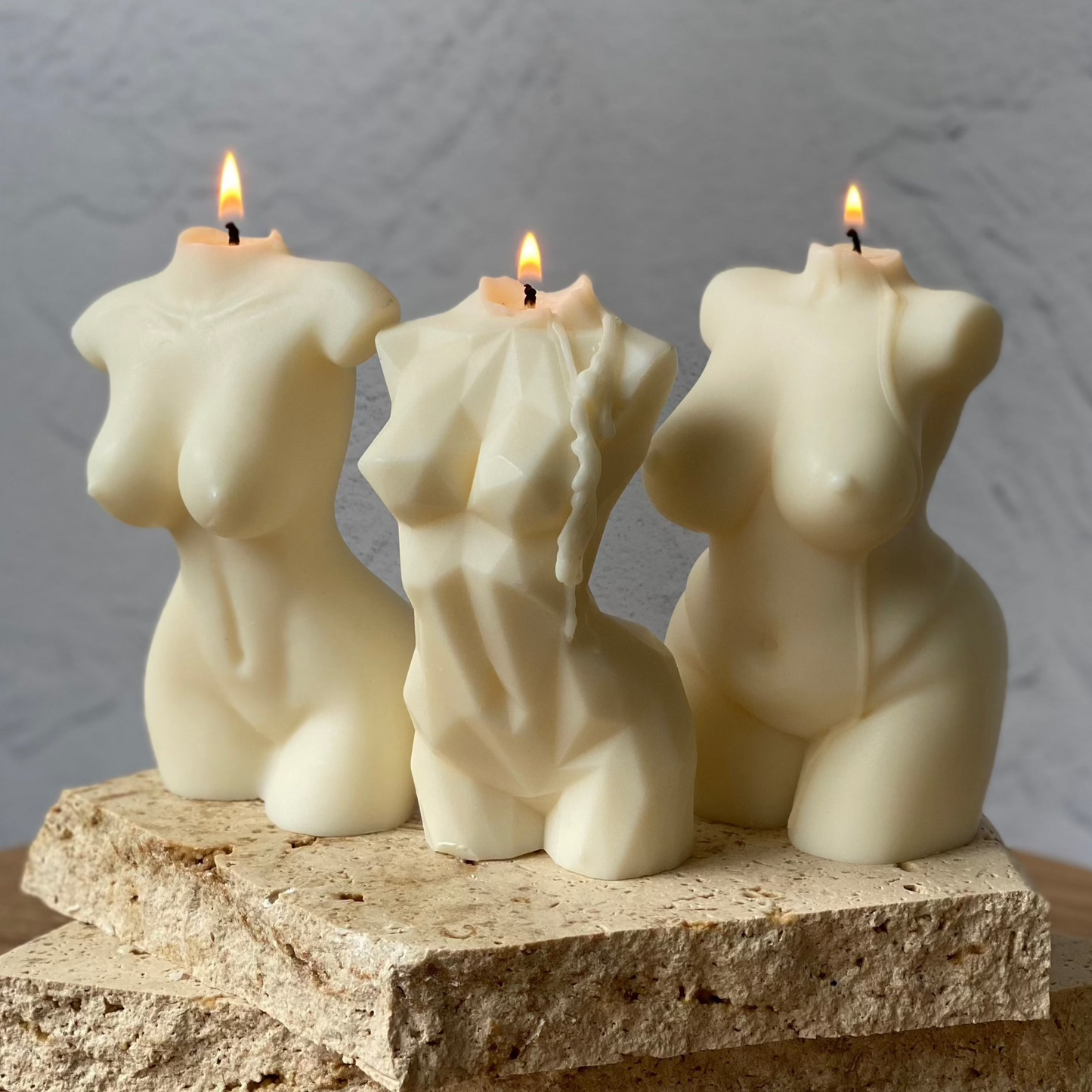 Body positive female torso candle gft set australia