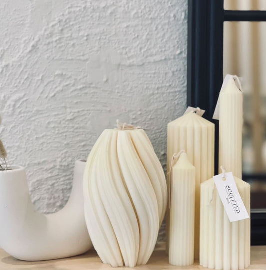 Sculptural Candles Australia by Sculptedwax