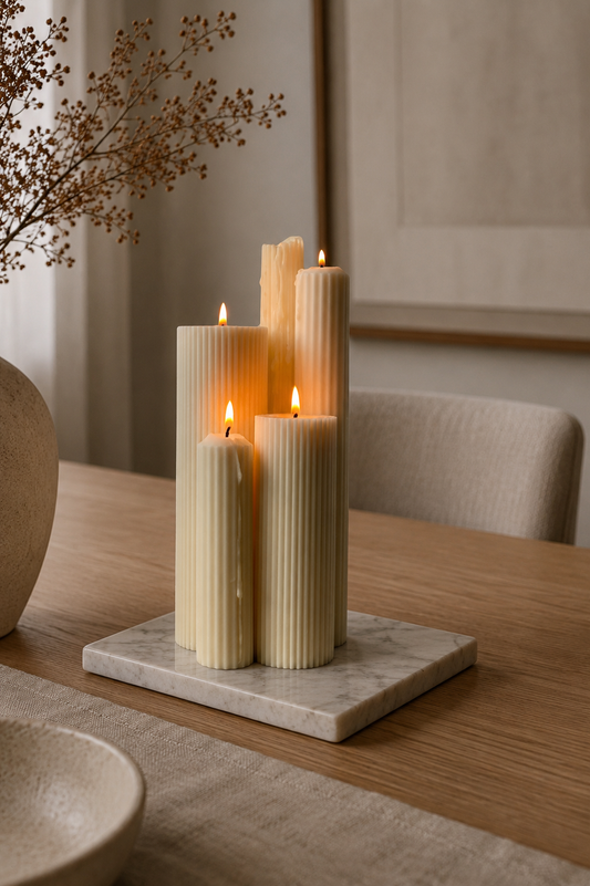 How to Style Pillar Candles in Your Home Australia