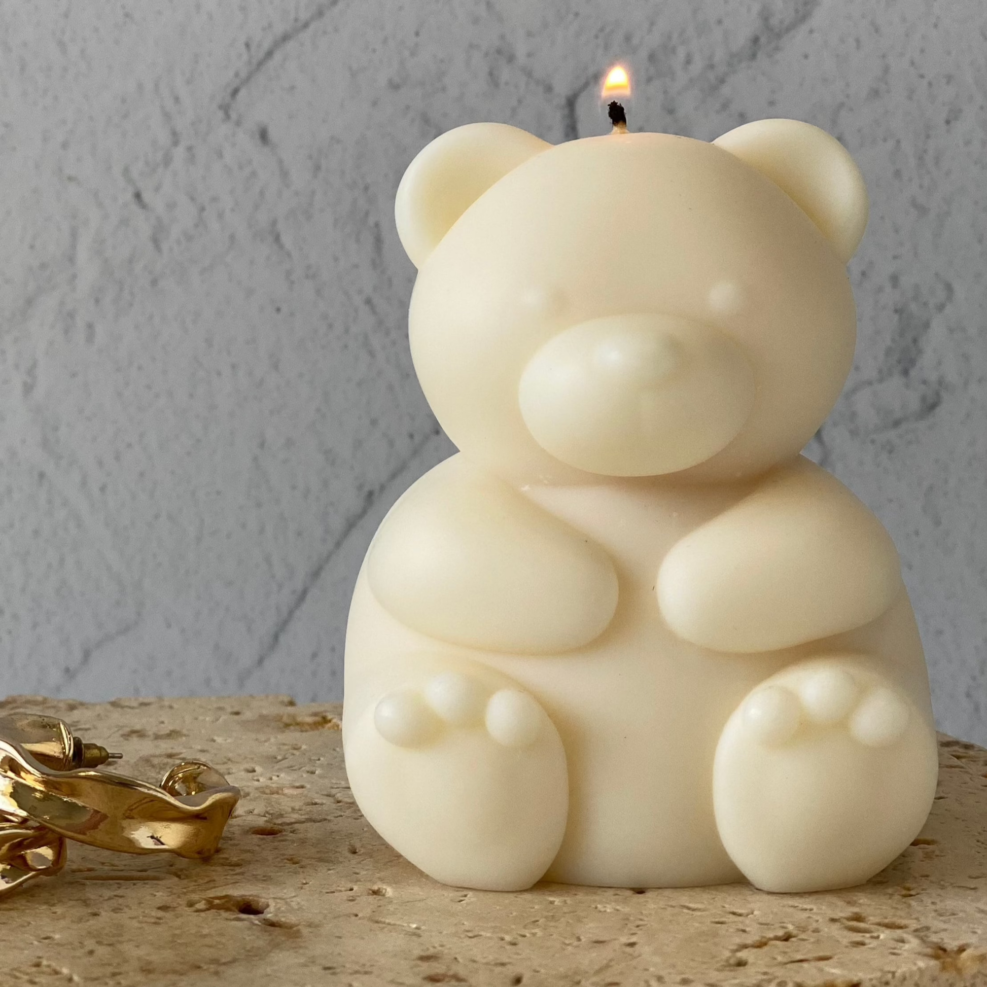Big Bear Candle | Chubby Bear Candle