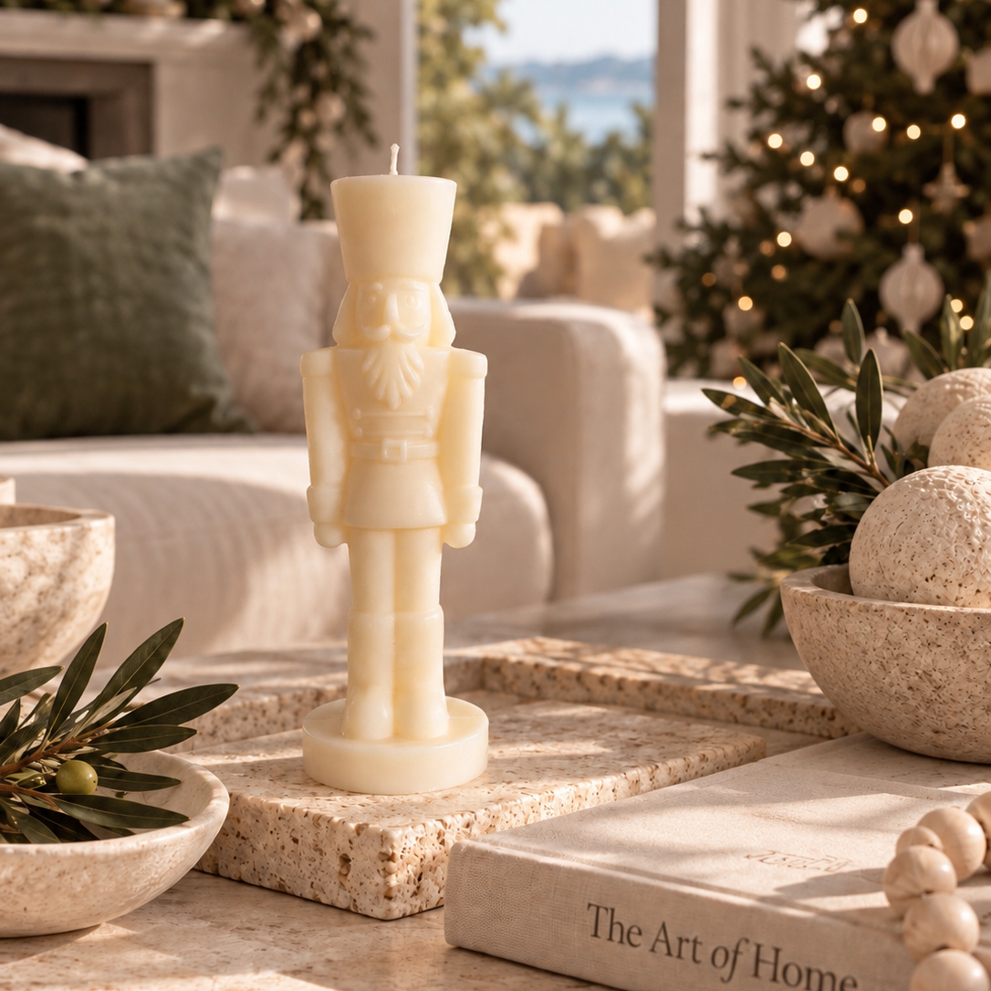 Christmas Home Decor Australia | Classic Nutcracker candle | Unique Christmas Gifts