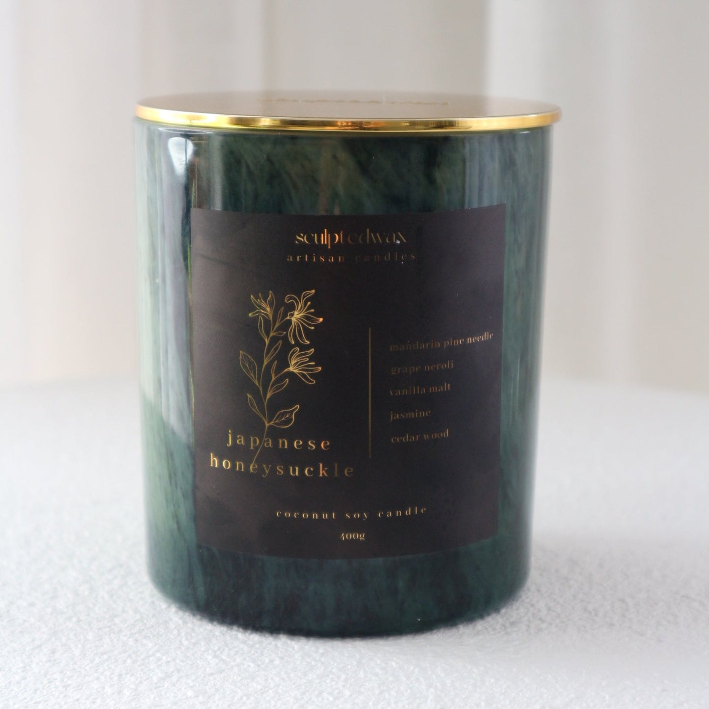 japanese honeysuckle scented candle | scented candles australia | home fragrance | candles | eco friendly candles 