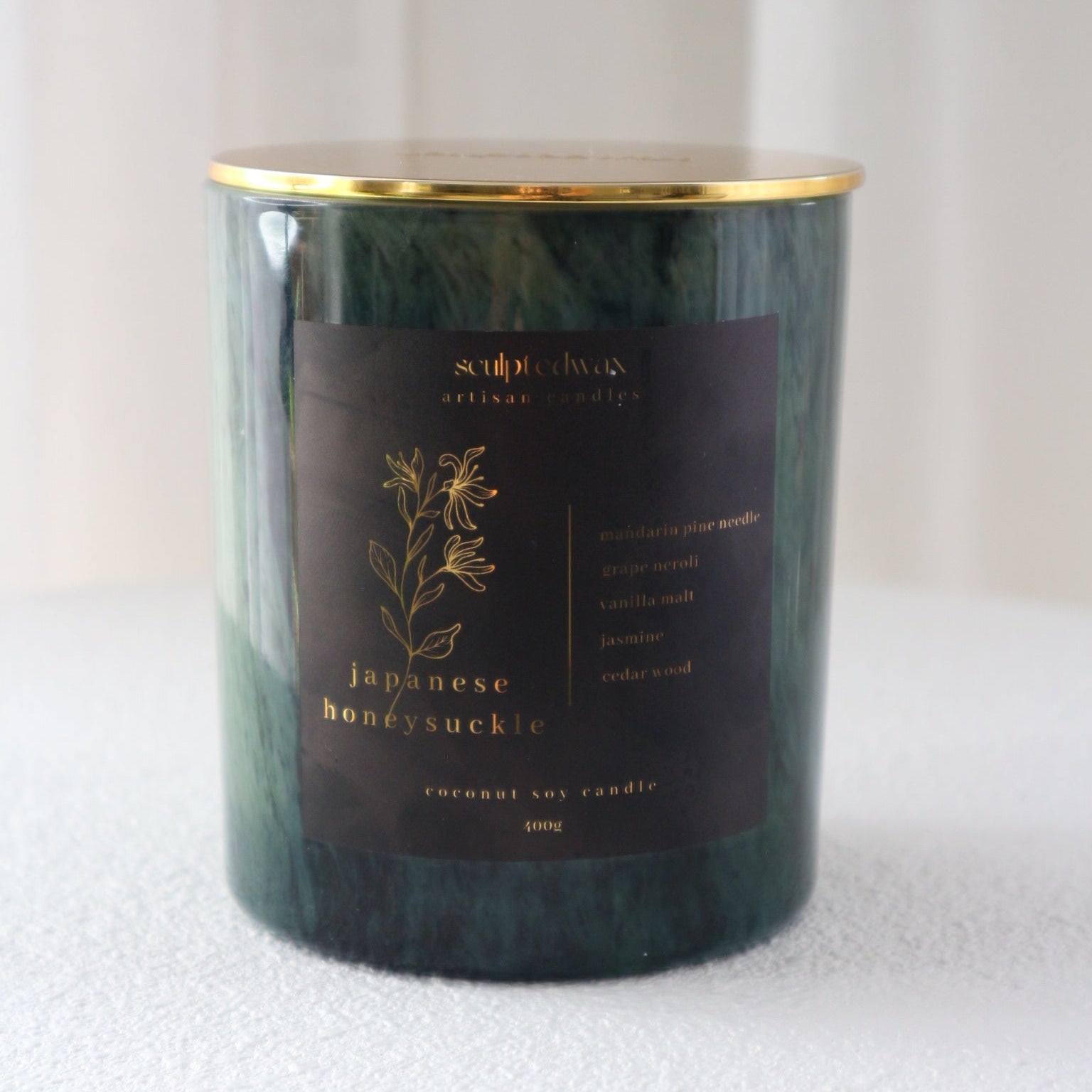 japanese honeysuckle scented candle | scented candles australia | home fragrance | candles | eco friendly candles 