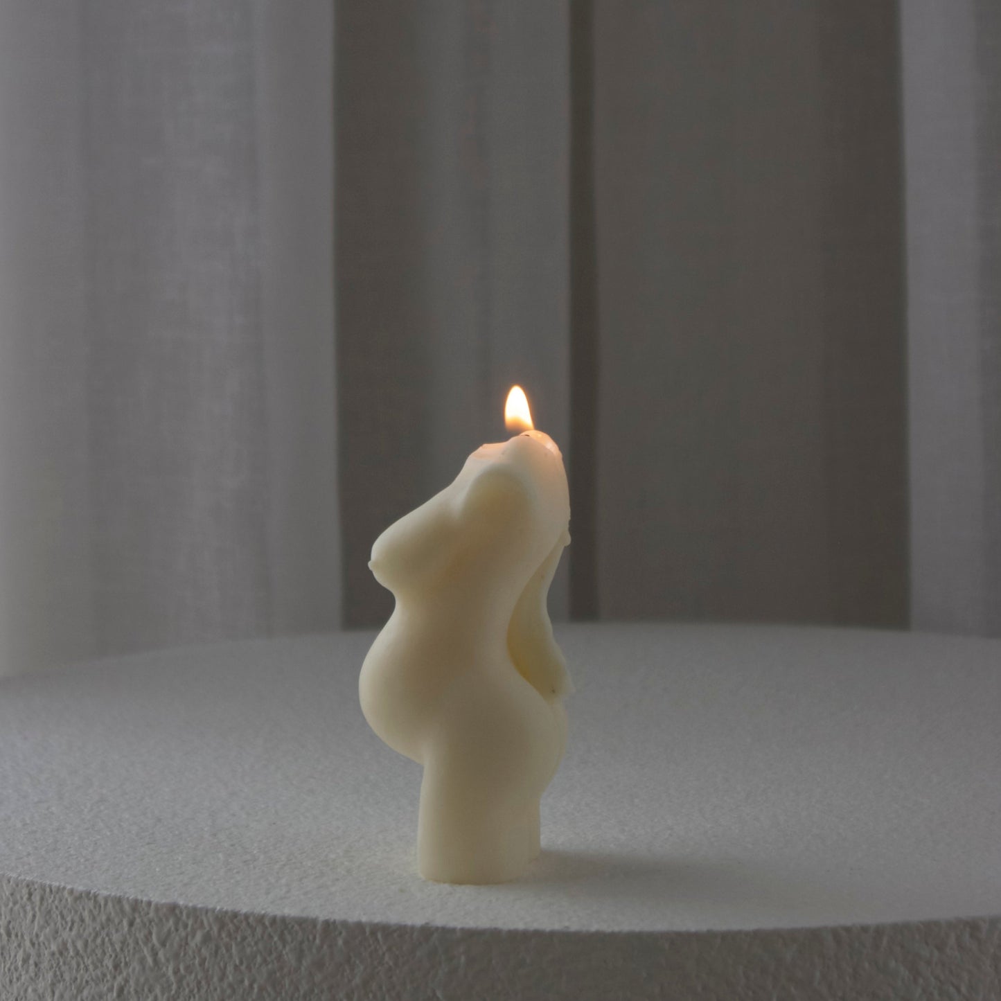 Pregnancy female body candle australia | Sculptedwax