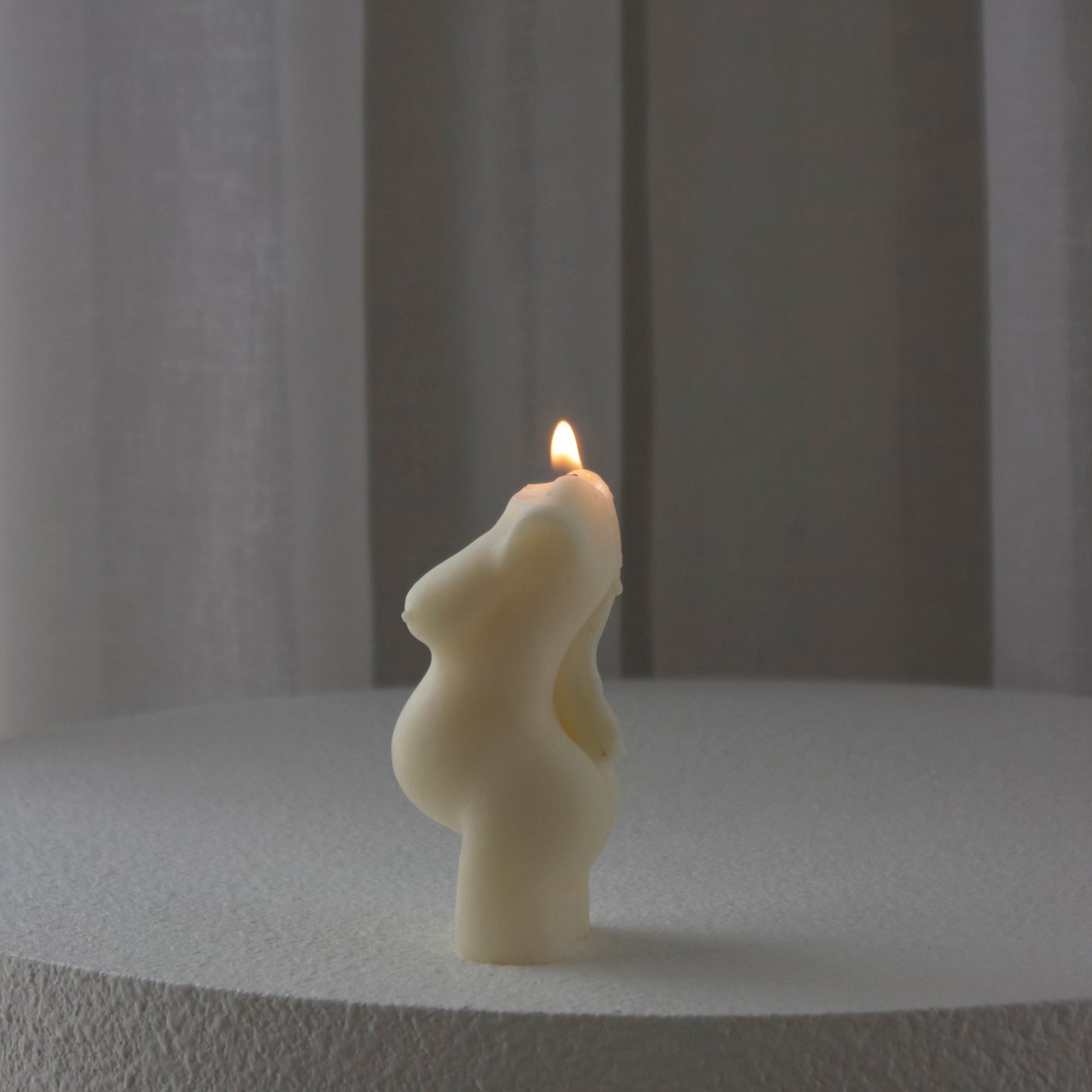 Pregnancy female body candle australia | Sculptedwax