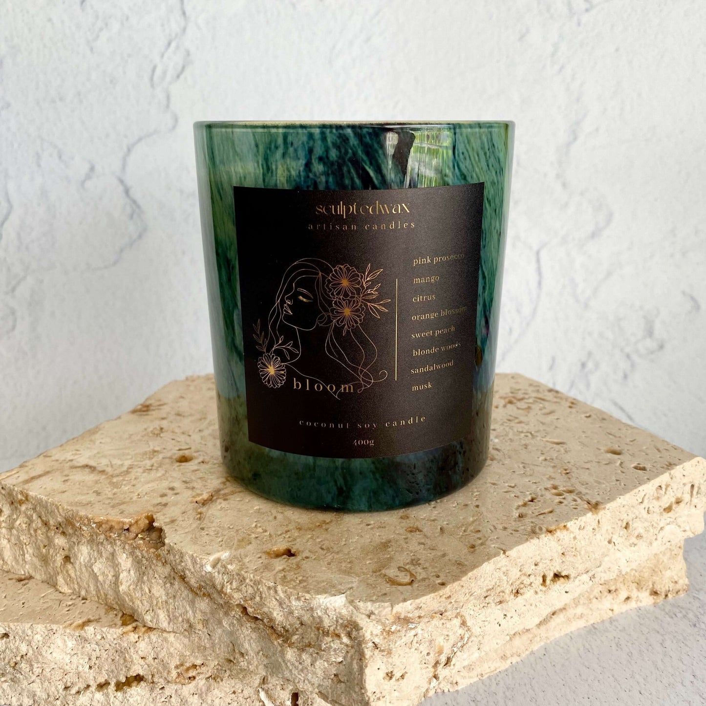 eco-friendly luxurious coconut soy scented candles | green candles | handmade candles