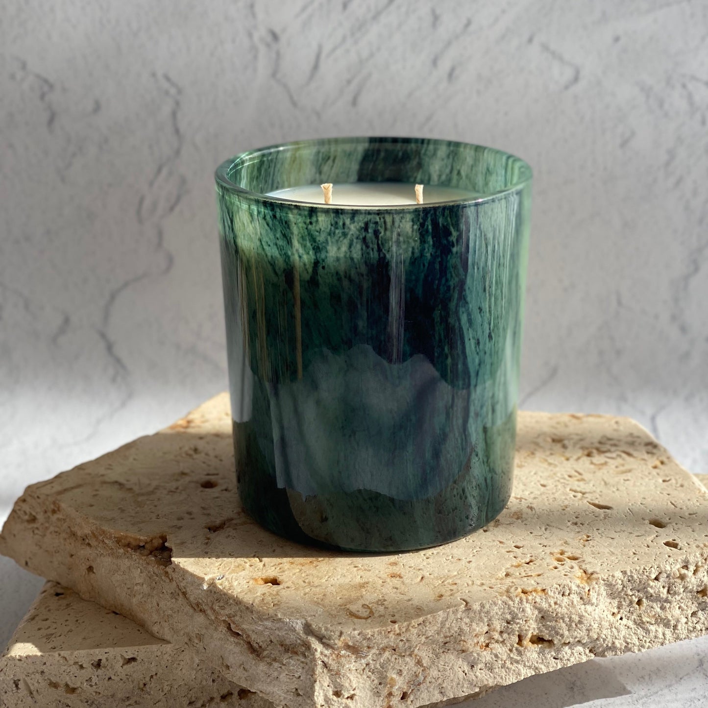 limited edition emerald green coconut soy scented candle | cocosoy candles