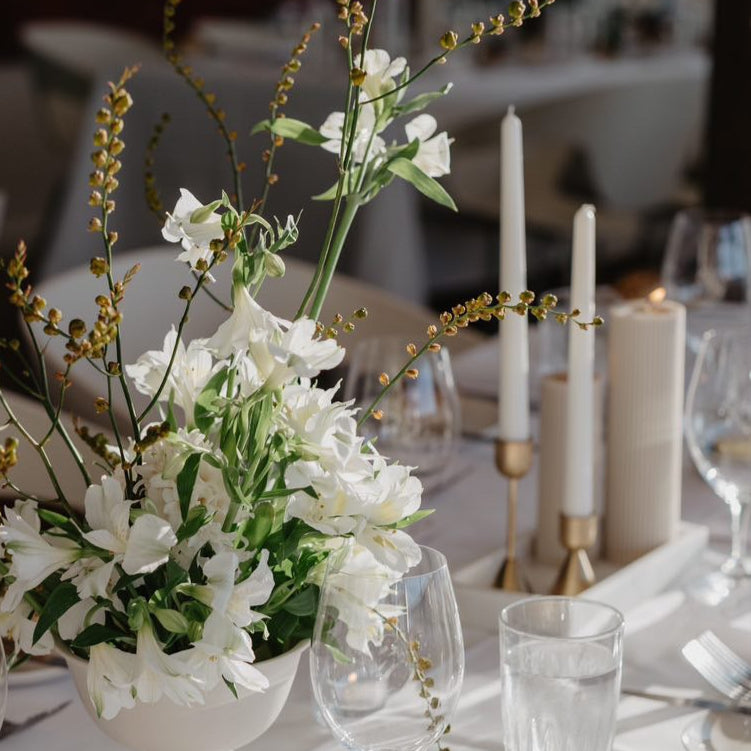 wedding table decorations | wedding party table decorations | candles for candle holder