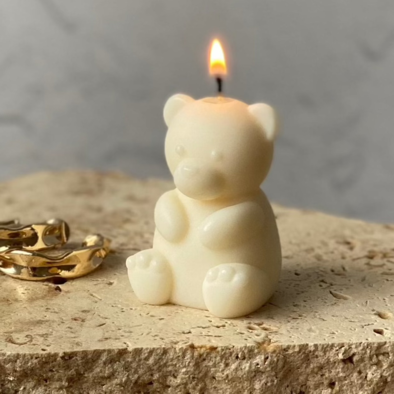Baby Bear Candle | Baby Teddy Candle