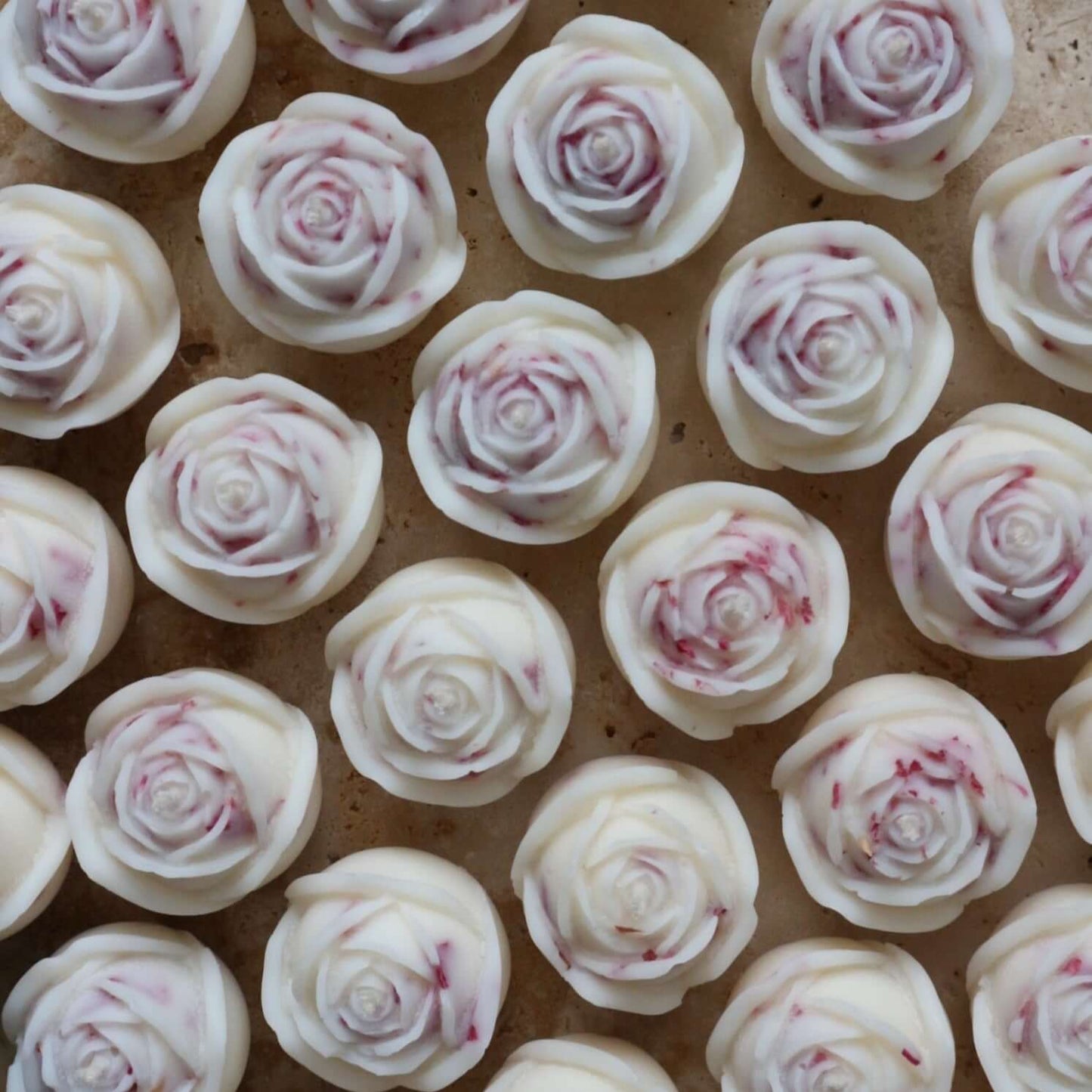 Mini Rosa soy wax candles australia | candle gift sets 