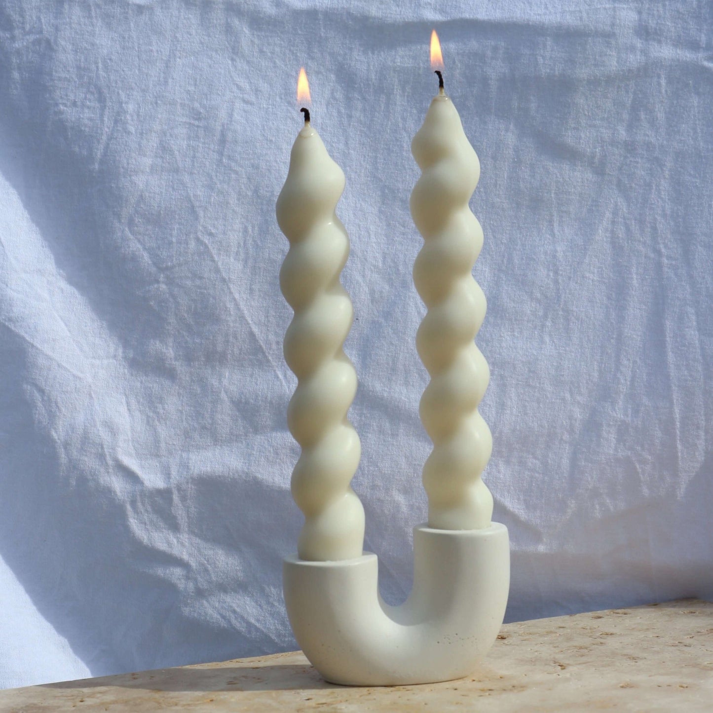 Soy Wax Taper Twisted design candles australia